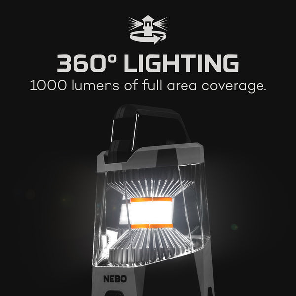 Nebo Galileo 1000 Flex Rechargeable Lantern