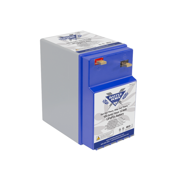 Battle Born 12V GC2 100Ah LiFePO4 Deep Cycle Lithium Battery