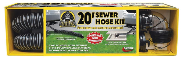 Valterra Silverback Sewer Hose Kit 20'