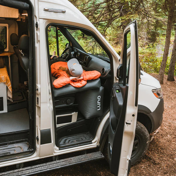 Front Cab Air Mattress - Camper Vans