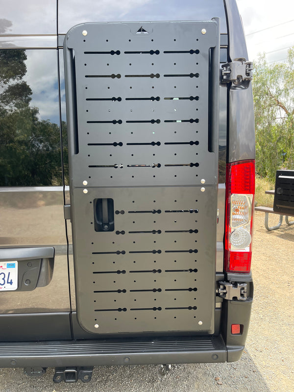 BackPACK Rear Door Plates - Promaster