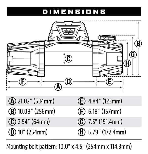 WARN VR EVO 12-S WINCH