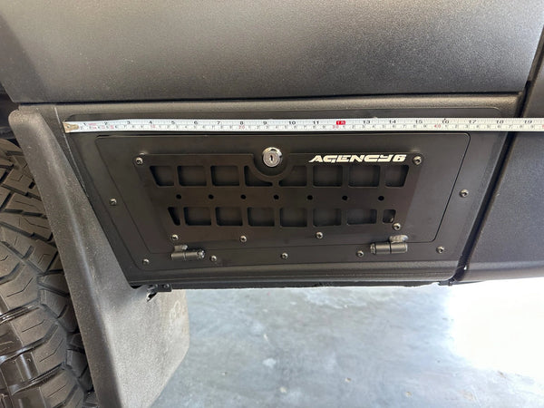 Agency 6 Rear Storage Locker 144" - Sprinter 2019+