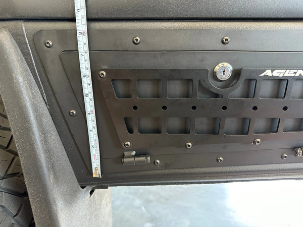 Agency 6 Rear Storage Locker 144" - Sprinter 2019+