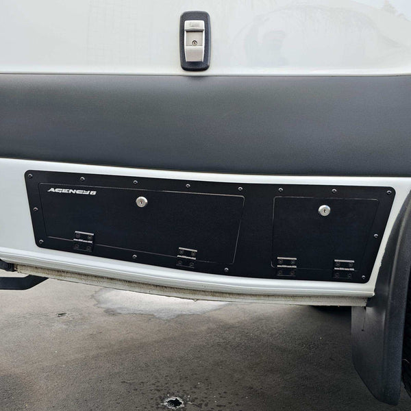 Agency 6 Rear Storage Lockers 170" - Sprinter 2019+