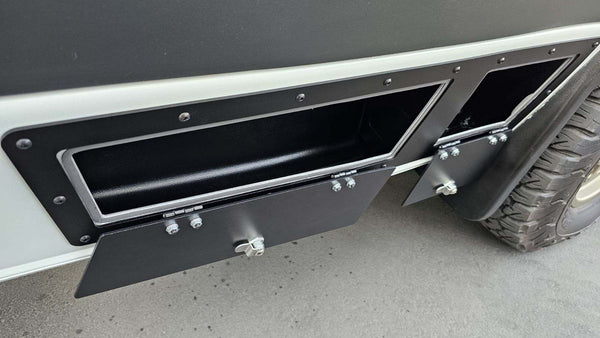 Agency 6 Rear Storage Lockers 170" - Sprinter 2019+