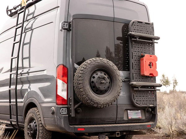 REAR TIRE CARRIER - TRANSIT