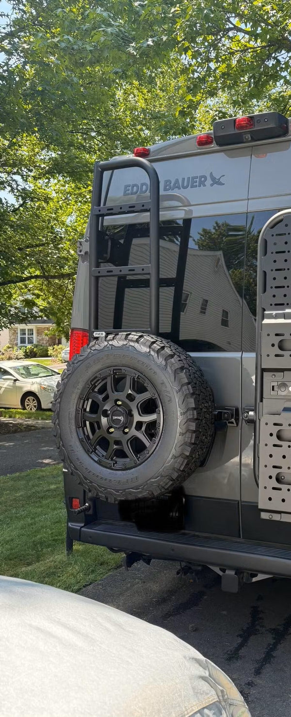 REAR LADDER + TIRE CARRIER - PROMASTER