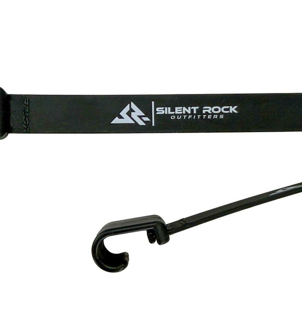 SR Voile 13mm Rack Strap, 25" Lg - White on Black