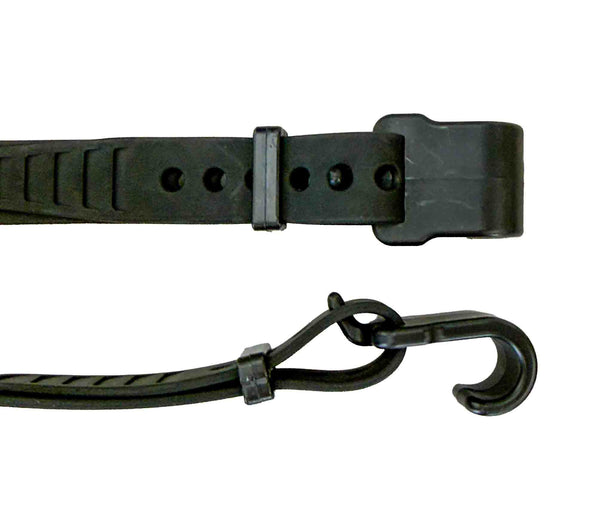 SR Voile 13mm Rack Strap, 25" Lg - White on Black