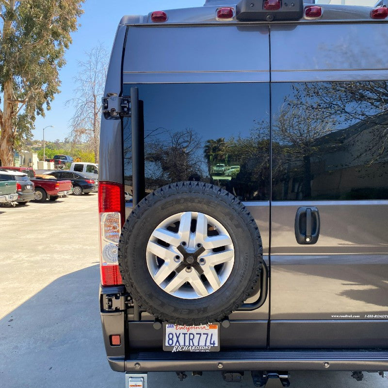 Driver's side rear box/tire rack - Promaster