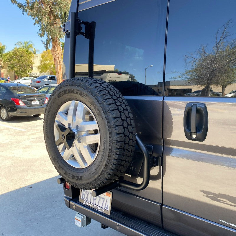 Driver's side rear box/tire rack - Promaster