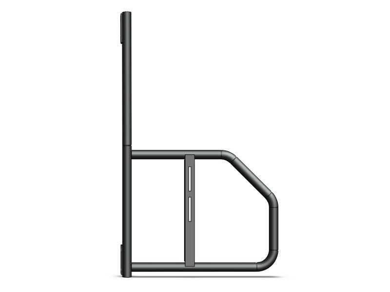 Driver's side rear box/tire rack - Promaster