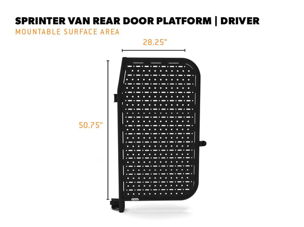 REAR DOOR CARGO CARRIER - SPRINTER