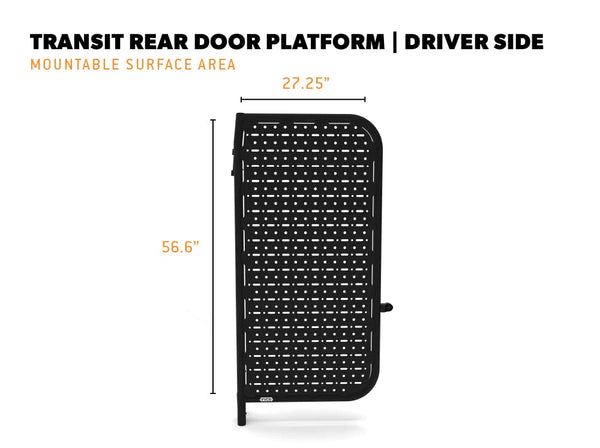 REAR DOOR CARGO CARRIER - TRANSIT