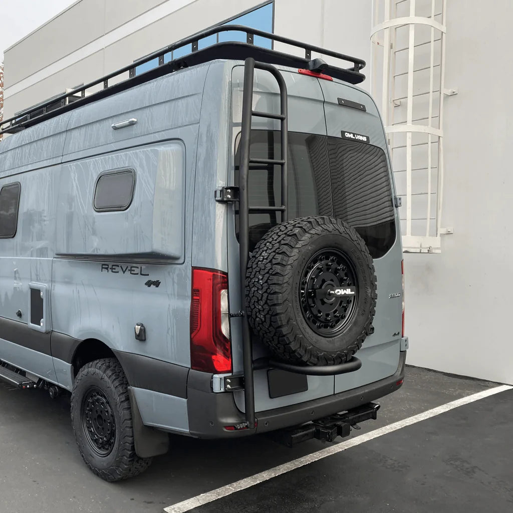 Ladder + Tire Carrier - Sprinter – JRV Upfits