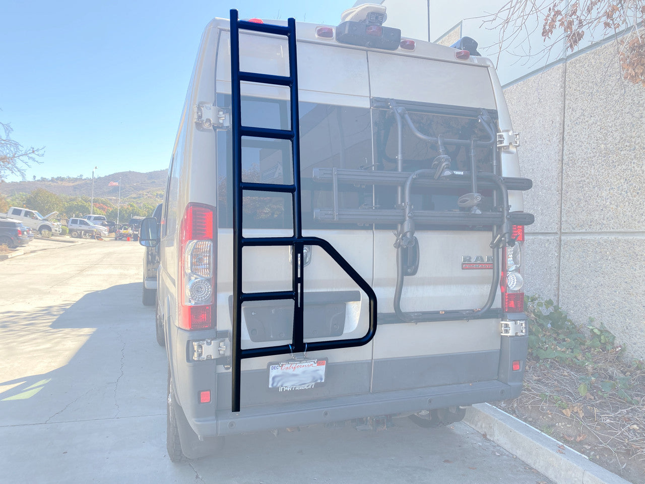 Driver's side rear ladder/tire rack - Promaster – JRV Upfits