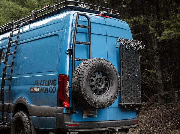 REAR LADDER + TIRE CARRIER - SPRINTER