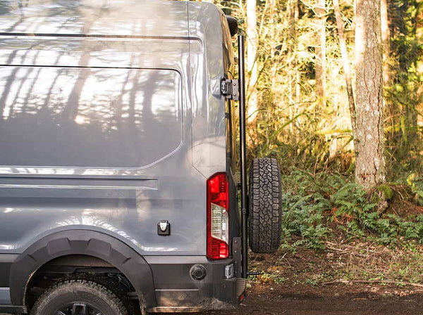 REAR LADDER + TIRE CARRIER - TRANSIT