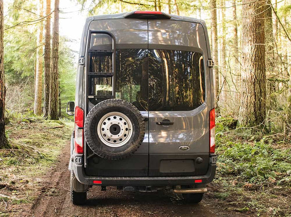 REAR LADDER + TIRE CARRIER - TRANSIT